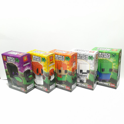 لگو Brick Heads ماب های ماینکرفت