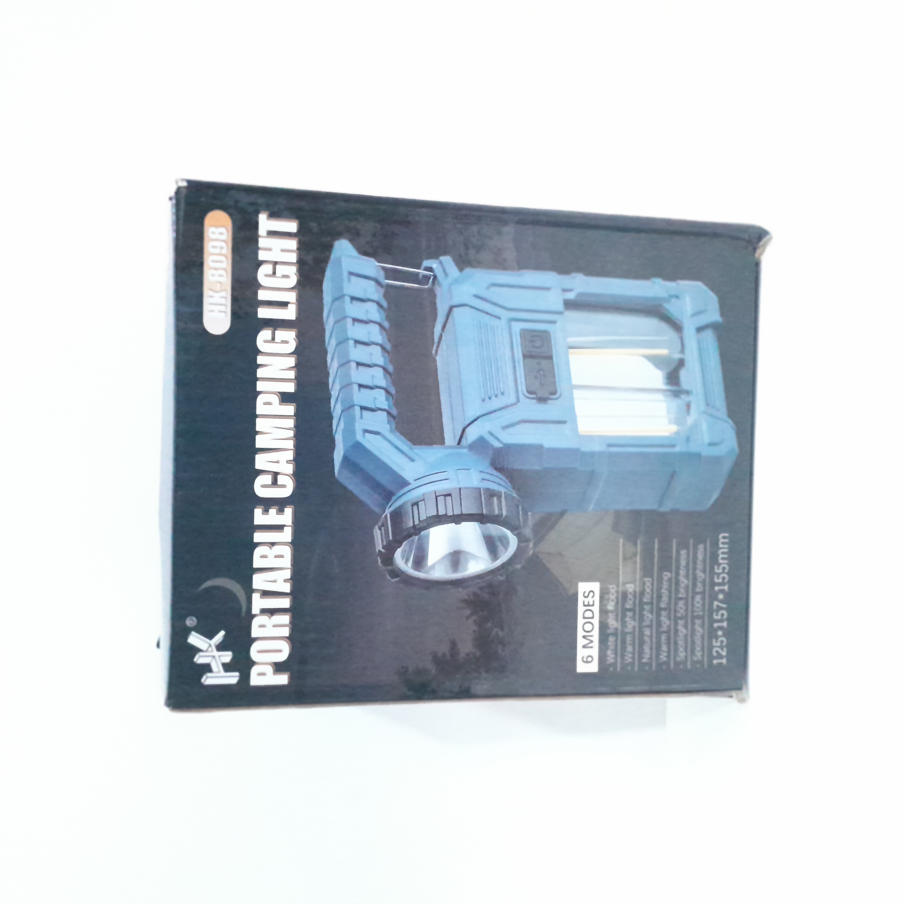 چراغ کمپینگ شارژی دسته دار HK8098